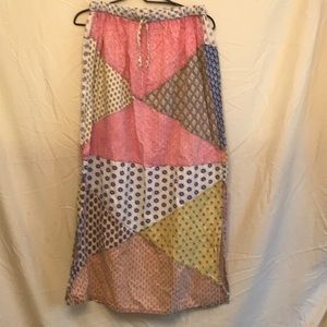 Sacred threads skirt large
